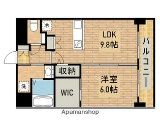 MON MAISONⅢ【701号室】の間取り