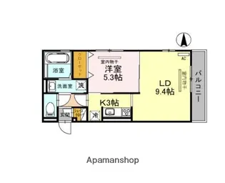 シエロ ベラーノ【3階】の間取り