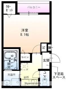 フジパレス堺大浜北町Ⅰ番館【303号室】の間取り