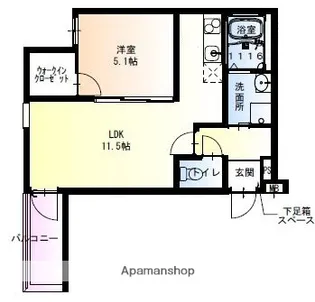 フジパレス堺浅香Ⅱ番館【302号室】の間取り