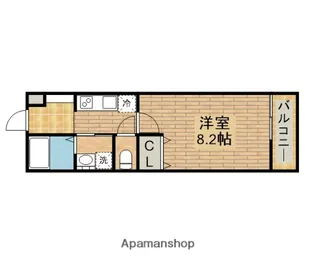 リレックス緑ヶ丘中町【303号室】の間取り