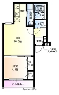 フジパレス堺もずⅤ番館【103号室】の間取り