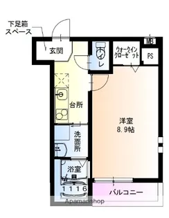 フジパレス百舌鳥駅南Ⅰ番館【205号室】の間取り