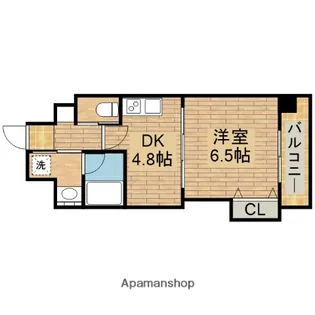 W.O.B. SAKAI【604号室】の間取り
