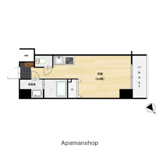 ルミノーサ堺【106号室】の間取り