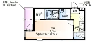 フジパレス堺中長尾Ⅲ番館【305号室】の間取り