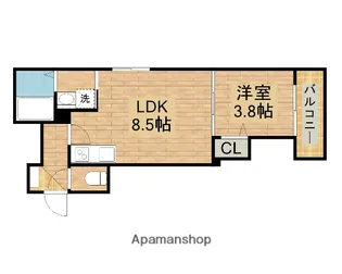 F asecia Phanes【3階】の間取り