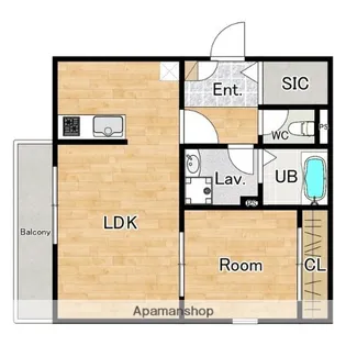 オガールコートナカモズ 【2階】の間取り