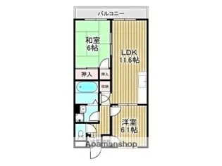 モアクレスト【3階】の間取り