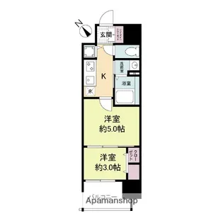 ArtizA堺【10階】の間取り