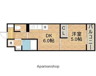 ARCA堺綾之町【5階】の間取り