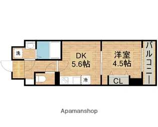 ARCA堺綾之町【4階】の間取り