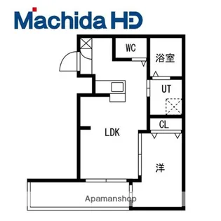 シーエムアンウエスト【4階】の間取り