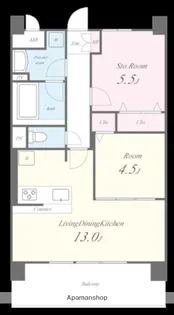 アトリエール堺寺地町【803号室】の間取り