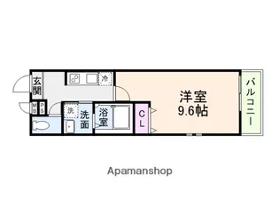 フジパレス御陵通りⅡ番館【2階】の間取り