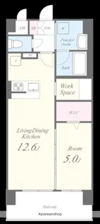 フェリスシエロ堺【1003号室】の間取り