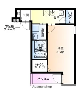 フジパレス湊駅南【3階】の間取り