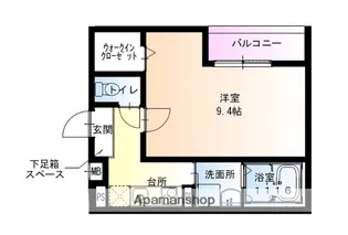 フジパレス西湊Ⅲ番館 【1階】の間取り