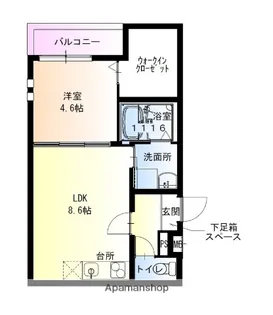 フジパレス百舌鳥八幡Ⅵ番館【1階】の間取り