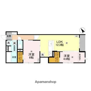 Porto Sereno【1階】の間取り