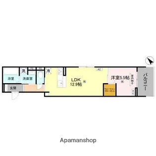Porto Sereno【3階】の間取り