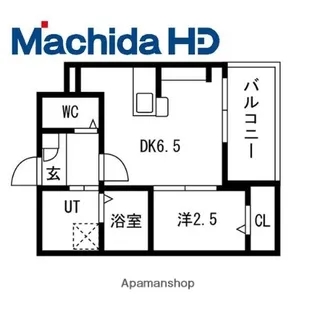 西湊町エヌエム・セント【3階】の間取り