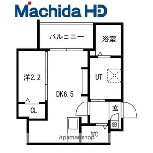 西湊町エヌエム・セント【3階】の間取り