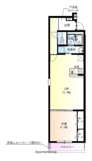 フジパレス堺百舌鳥梅町【1階】の間取り