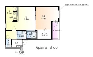 フジパレス堺百舌鳥梅町【1階】の間取り