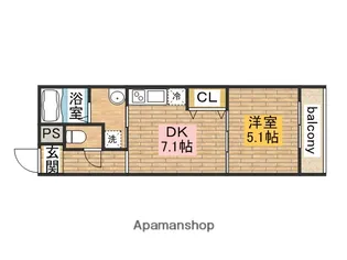 フジパレス堺なかもずⅠ番館【305号室】の間取り
