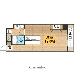 TKアンバーコート中百舌鳥【507号室】の間取り
