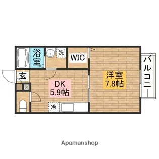 ユートピアもず【2階】の間取り