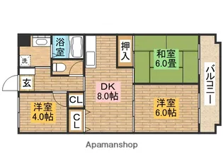 ラ・ルミエール【305号室】の間取り