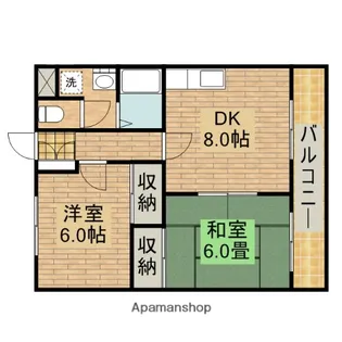 アーバンフォレスト【4階】の間取り
