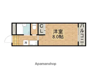 メゾンなか【3階】の間取り