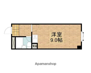 ルネッサンス中町【1階】の間取り