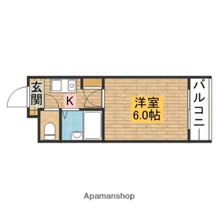マンションライツ【4階】の間取り