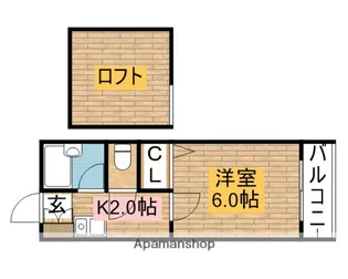 アルファードーム【3階】の間取り