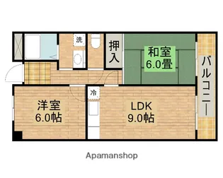 高師浜シーサイドマンションⅠ【2階】の間取り