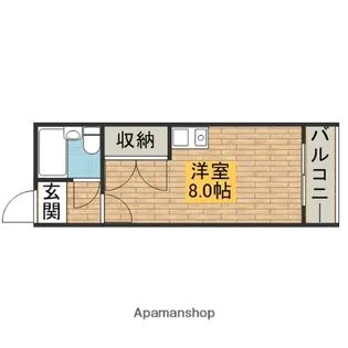 大阪府堺市西区鳳中町1丁【マンション】の間取り