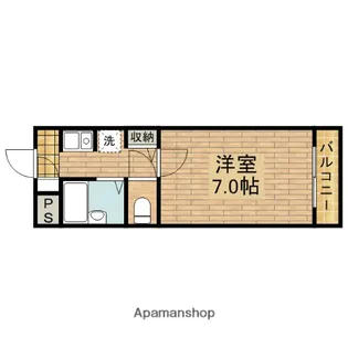 3CNESTOTORI【3階】の間取り