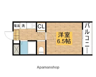 TS,サンライズ【4階】の間取り