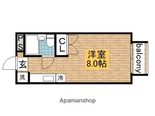 ティクアス【2階】の間取り