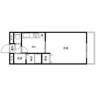 アムールKATAKURA【1階】の間取り