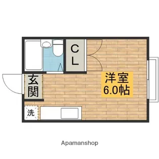 ピースフルハウスⅠ【2階】の間取り
