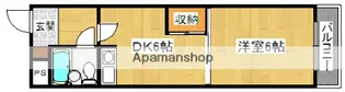 シティハイツ鳳西町【3階】の間取り