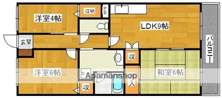 プローブ羽衣【2階】の間取り