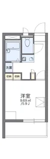 レオパレスグランデ泉A【3階】の間取り