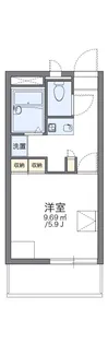 レオパレスグランデ泉A【3階】の間取り