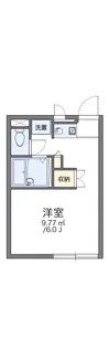 レオパレスフェリーチェ【102号室】の間取り